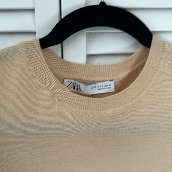 Zara knit puff sleeve sweater - Picture 4 of 5